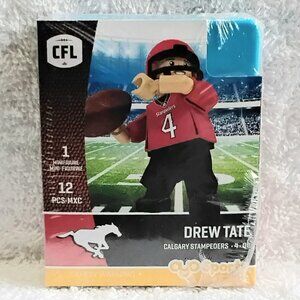Sealed 3/$40 2016 CFL Drew Tate Mini Figure Gen. 2 Series 2 by OYO Sports!!